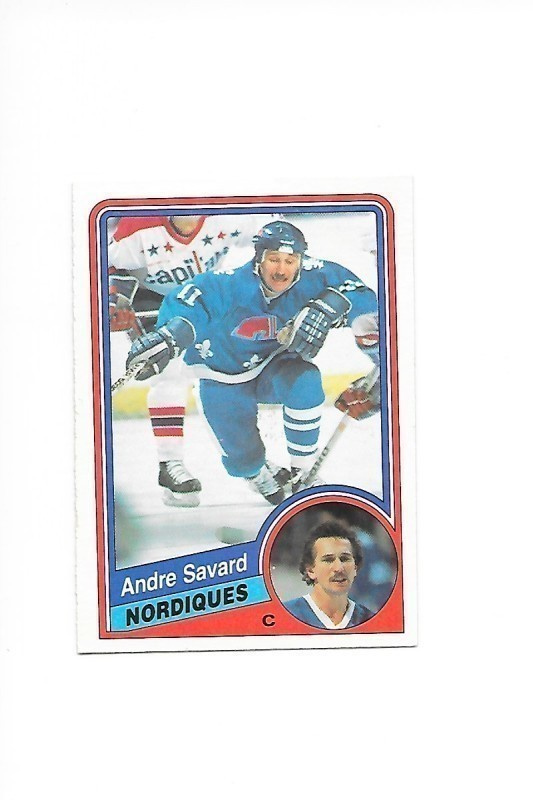1984-85 OPC #288 Andre Savard Quebec Nordiques