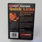 QUICK LICKS UP TEMPO ROCK, STYLE: JOE SATRIANI UUSI DVD - pikkukuva 2