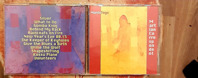Manic Toys - Martian Correspondent CD (pk.3,80)