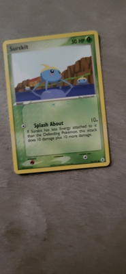 Surskit 76/101 non holo - Pokemon EX Hidden Legends Card