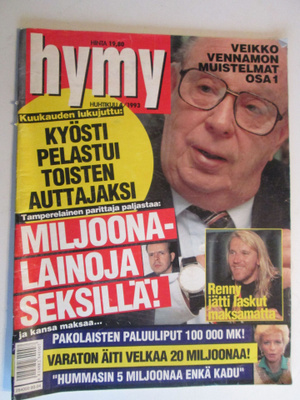 HYMY LEHTI 4 / 1993 SISÄLLYSLUETTELO KUVA 2 ja 3