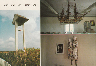 KIRKKOKORTTI - JURMON KIRKKO - SISÄKUVA