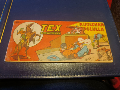 Tex Willer liuska 9 1953 Kuoleman polulla