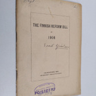 The Finnish Reform Bill of 1906 - pikkukuva 1