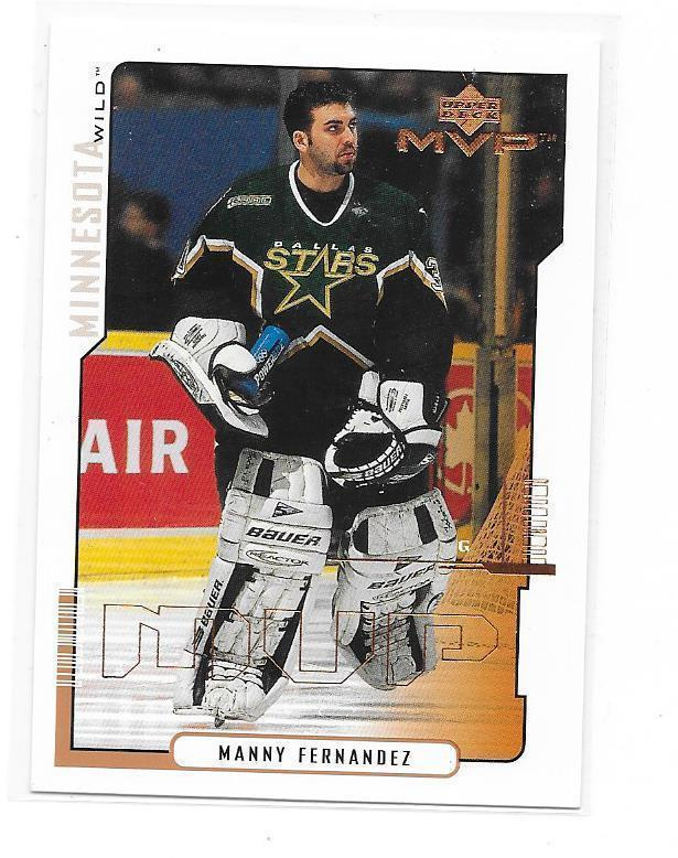 2000-01 Upper Deck MVP #96 Manny Fernandez Minnesota Wild MV