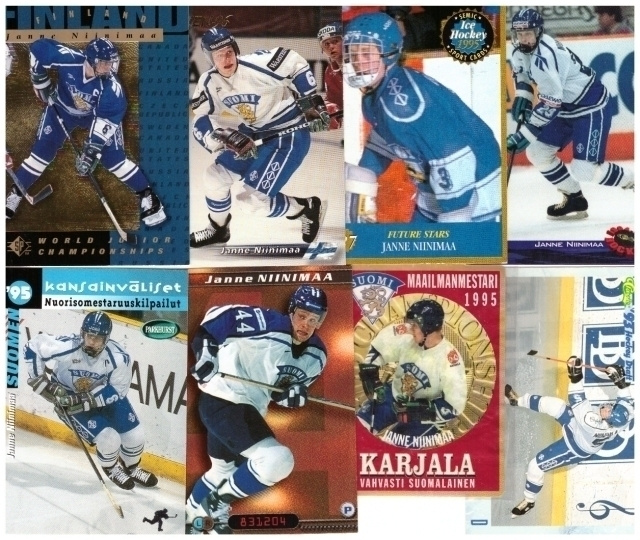 8 x JANNE NIINIMAA Team FINLAND