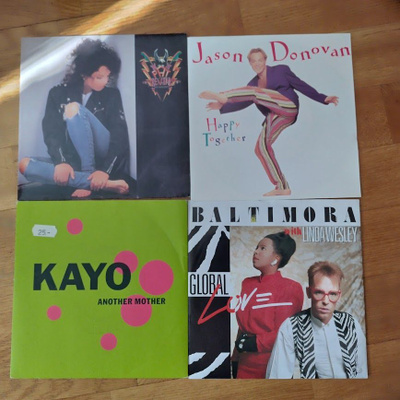 4 kpl Sinkkuja 70/80-luku Ulkoilaisia mm Pat Benatar