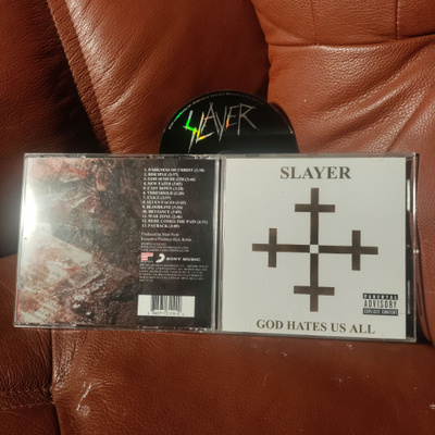 SLAYER -god hates us all CD.
