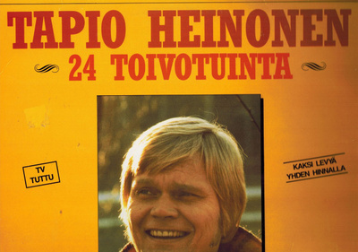 Tapio Heinonen: Laulelmakansio, 24 Toivotuinta (2LP)