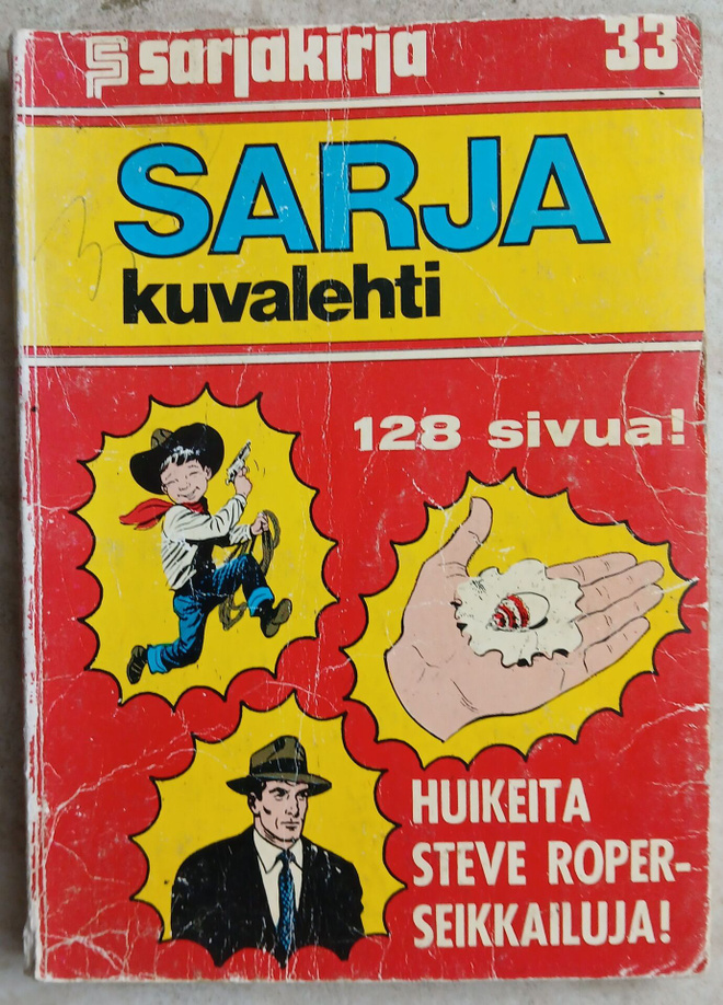 Sarjakirja 33 Sarjakuvalehti