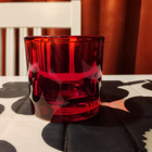 Marimekko/ Iittala Kivi kynttilälyhty 80 mm punainen - pikkukuva 3