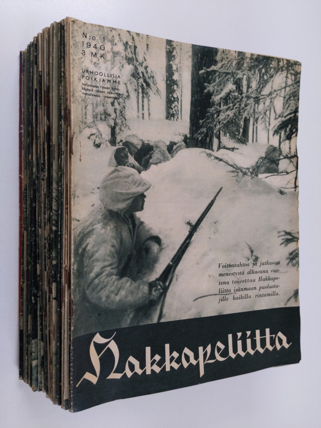 Hakkapeliitta 1940 n:o 1-52 + joulunumero