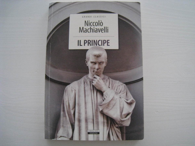 Niccolò Machiavelli Il Principe italiankielinen italiano