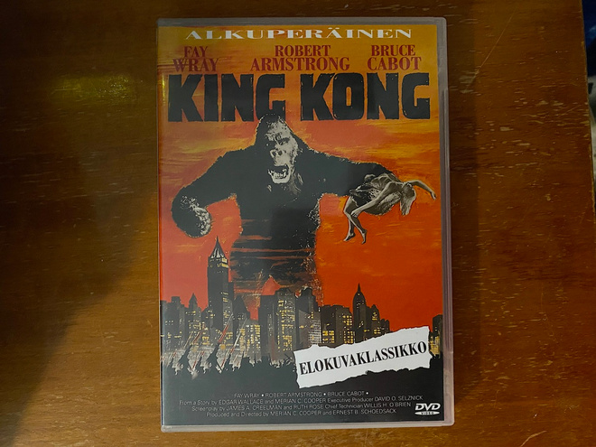 King Kong - Alkuperäinen DVD