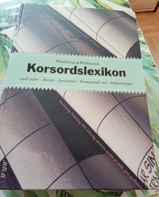Ristisanakirja ruotsinkielinen