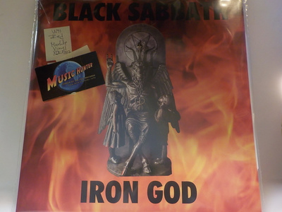 BLACK SABBATH - IRON GOD EU 2016 UUSI LP
