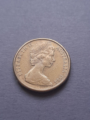 Australia 1 dollar 1984