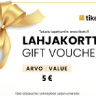 Tiketin lahjakortti (Arvo 5 €) Ale -60 % - pikkukuva 2