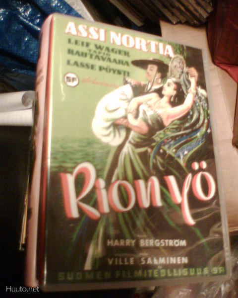 DVD  RION YÖ ( Tapio Rautavaara ) Sis.postikulut