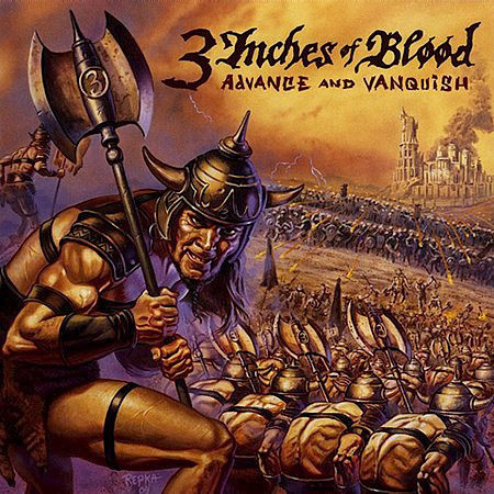 3 Inches Of Blood - Advance And Vanguish (CD) EX+!!