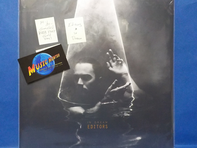 EDITORS - IN DREAM - EU 2015 GOLD VINYL GATEFOLD M-/M- LP