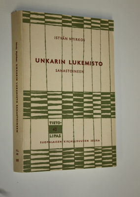 Istvan Nyirkos : Unkarin lukemisto sanastoineen
