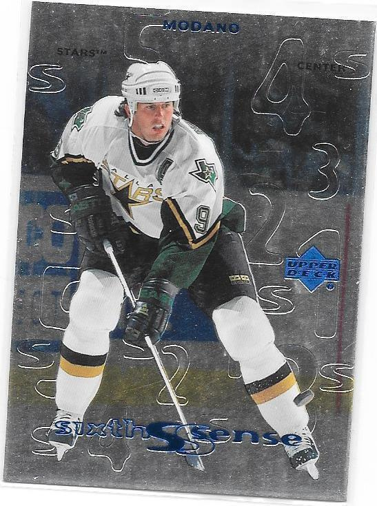 99-00 Upper Deck Sixt Sense #SS20 Mike Modano Dallas Stars