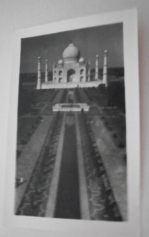 Intia, Agra, Taj Mahal, vanha valokuvapk, ei p.