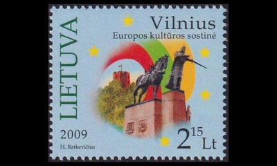 Liettua 1005 ** Vilna Euroopan kulttuuripääkaupunki (2009)