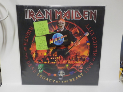 IRON MAIDEN - NIGHTS OF THE DEAD... UUSI EU 2020 3LP