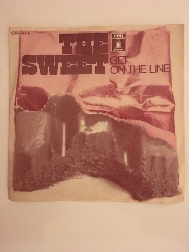(7") The Sweet - Get On The Line [1970]