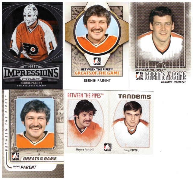 5 x Mv Legenda BERNIE PARENT Philadelphia Flyers