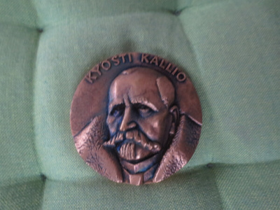 Presidentti Kyösti Kallio Pronssi mitali