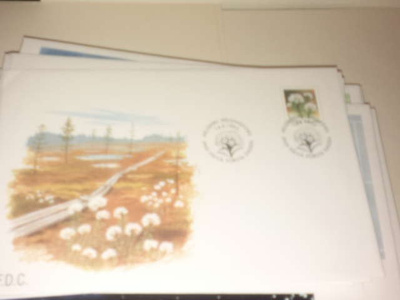 1993  Maakuntakukka 1lk tarramerkki  HALPA!