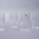 060. 4kpl Iittala 'Flora' juomalasi, Oiva Toikka. - pikkukuva 1