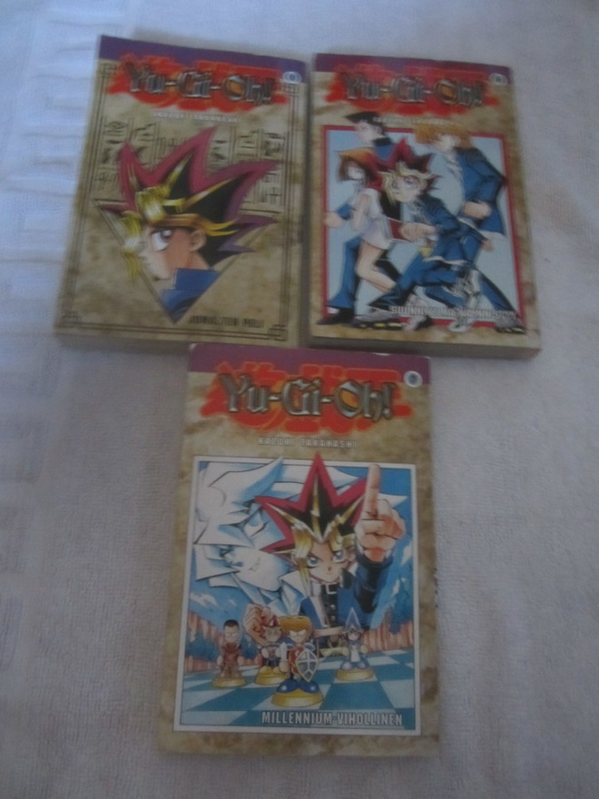 Yu-Gi-Oh! Manga 1, 4, 7 Kazuki Takahashi