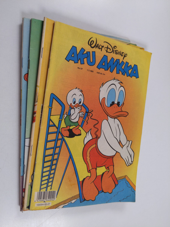 Aku Ankka 1993 (nrot 27, 38, 40-41 ja 50)