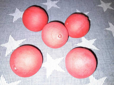 50mm punainen massapallo