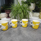 Iso Unikko mukit keltaiset 15e/kpl (Marimekko) - pikkukuva 3