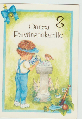 8 - vuotis - syntymäpäiväkortti