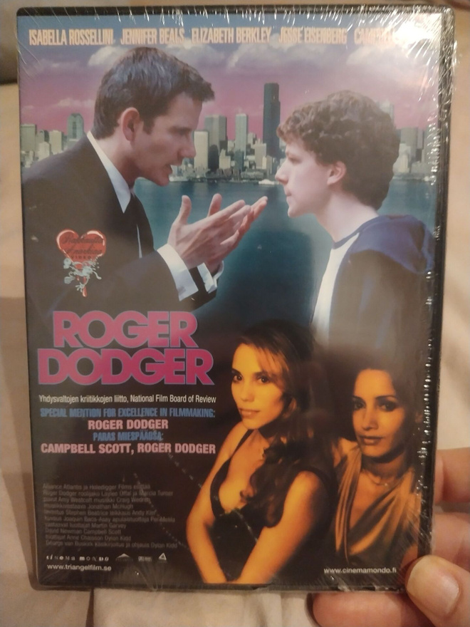 Roger Dodger DVD UUSI!