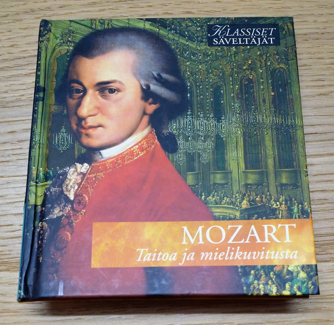 Mozart - Taitoa Ja Mielikuvitusta CD (book)