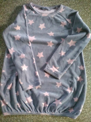 Kids by Lindex ihana velour TÄHTI TUNIKA paita koko 110