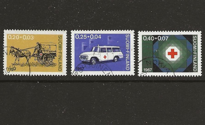 1967 PR-merkit, sarja leimattuna