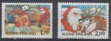 (S0665) Joulupostimerkit, 1990. Norma 1140–1141