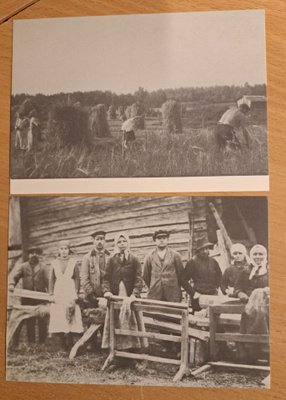 Saarijärvi, kuvattu vanhaa työntekoa, 2 korttia, uusia