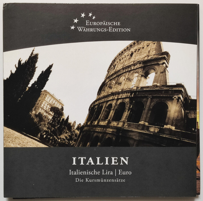 Italia kolikkosarjat. Lira & Euro