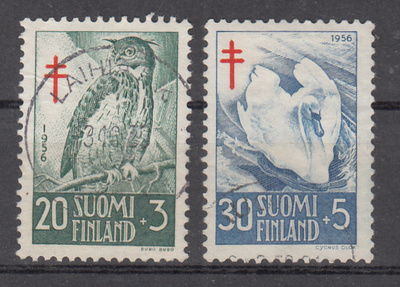 1956 Tuberkuloosi pyöröleimatut