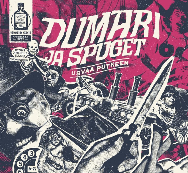 Dumari Ja Spuget - Usvaa Putkeen (CD) KUIN UUSI!!