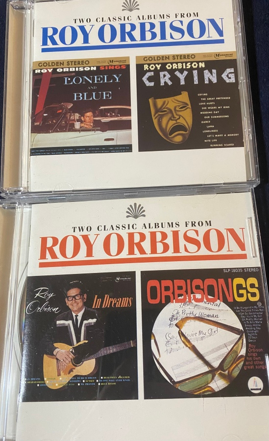 Roy Orbison: In Dreams, Orbisongs, Crying, Lonely and Blue